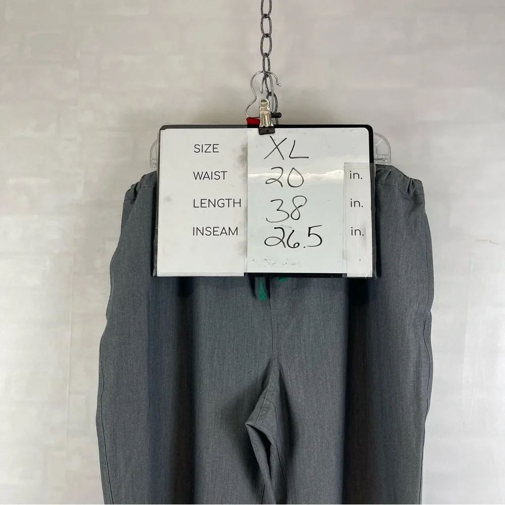 FIGS Technical‎ Collection Scrub Pants Gray Mens XL Straight Leg FMA500
